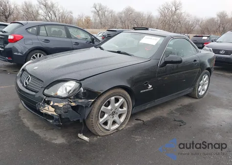 1998 Mercedes-Benz Slk 230 from USA, damaged, VIN WDBKK47F4WF007641